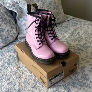 Women’s Dr. Martens Pink Lace-Up Boots